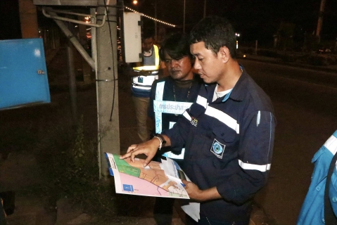 ไฟล์แนบ กปภ.สาขาสมุทรสาคร (พ) ลงพื้นที่ดำเนินการ Step Test ค้นหาท่อแตก-ท่อรั่ว บริเวณ DMA-18-คลองนา 2