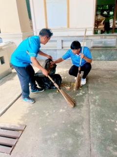 ไฟล์แนบ การประปาส่วนภูมิภาคสาขาบ้านไผ่ ร่วมกิจกรรมจิตอาสาบำเพ็ญสาธารณประโยชน์เพื่อเฉลิมพระเกียรติ สมเด็จพระนางเจ้าสิริกิตติ์ พระบรมราชินีนาถ พระบรมราชชนนีพันปีหลวง เนื่องในโอกาสเฉลิมพระชนมพรรษา 12 สิงหาคม 2568