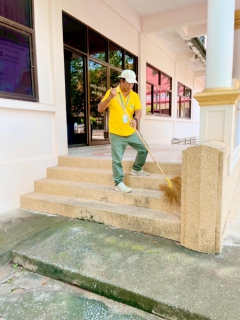 ไฟล์แนบ การประปาส่วนภูมิภาคสาขาบ้านไผ่ ร่วมกิจกรรมจิตอาสาบำเพ็ญสาธารณประโยชน์เพื่อเฉลิมพระเกียรติ สมเด็จพระนางเจ้าสิริกิตติ์ พระบรมราชินีนาถ พระบรมราชชนนีพันปีหลวง เนื่องในโอกาสเฉลิมพระชนมพรรษา 12 สิงหาคม 2568