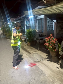 ไฟล์แนบ กปภ.สาขาท่ามะกาลงพื้นที่สำรวจหาท่อแตกท่อรั่ว