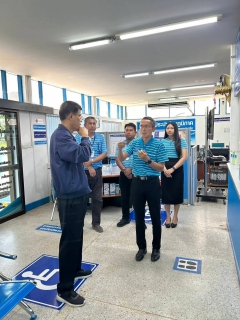 ไฟล์แนบ การประปาส่วนภูมิภาคสาขาอ่าวลึก  ให้การต้อนรับ นายอัษฎา ชูสิน รองผู้ว่าการ (ปฏิบัติการ 5) และคณะผู้บริหาร จาก กปภ. ในโอกาสลงพื้นที่ ตรวจเยี่ยม กปภ.สาขาอ่าวลึก จ.กระบี่