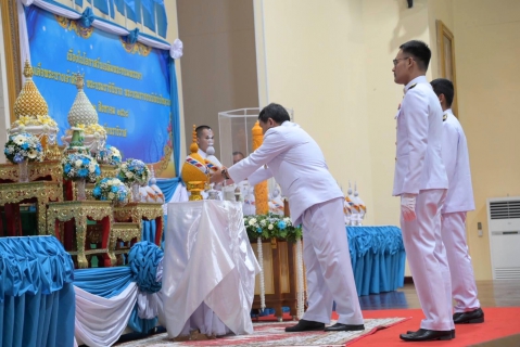 ไฟล์แนบ กปภ.สาขานราธิวาส ร่วมพิธีเจริญพระพุทธมนต์และทำบุญตักบาตรถวายเป็นพระราชกุศล ร่วมลงนามถวายพระพร และร่วมถวายเครื่องราชสักการะ - จุดเทียนถวายพระพรชัยมงคล เนื่องในโอกาสวันเฉลิมพระชนมพรรษา สมเด็จพระนางเจ้าสิริกิติ์ พระบรมราชินีนาถ พระบรมราชชนนีพันปีหลวง 12 สิงหาคม 2568