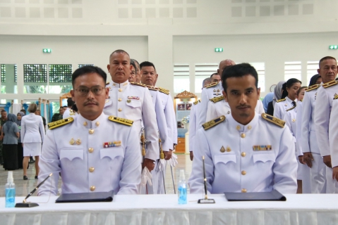 ไฟล์แนบ กปภ.สาขานราธิวาส ร่วมพิธีเจริญพระพุทธมนต์และทำบุญตักบาตรถวายเป็นพระราชกุศล ร่วมลงนามถวายพระพร และร่วมถวายเครื่องราชสักการะ - จุดเทียนถวายพระพรชัยมงคล เนื่องในโอกาสวันเฉลิมพระชนมพรรษา สมเด็จพระนางเจ้าสิริกิติ์ พระบรมราชินีนาถ พระบรมราชชนนีพันปีหลวง 12 สิงหาคม 2568
