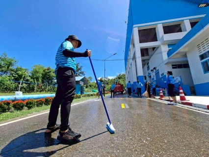 ไฟล์แนบ กปภ.สาขาบ้านฉาง จัดกิจกรรม "คน กปภ. Cleaning Day Mother's Day" เนื่องในวันแม่แห่งชาติ