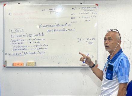 ไฟล์แนบ กปภ.สาขาขลุง จัดการอบรมหลักสูตรการผลิตและควบคุมคุณภาพน้ำ พร้อมเรียนรู้ระบบบริหารจัดการน้ำสูญเสีย กปภ. ตามโครงการ On The Job Training (OJT)