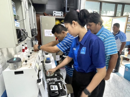 ไฟล์แนบ กปภ.สาขาขลุง จัดการอบรมหลักสูตรการผลิตและควบคุมคุณภาพน้ำ พร้อมเรียนรู้ระบบบริหารจัดการน้ำสูญเสีย กปภ. ตามโครงการ On The Job Training (OJT)