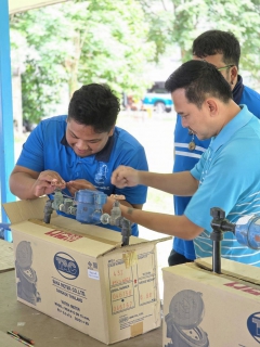 ไฟล์แนบ กปภ.สาขาเพชรบุรี จัดอบรมวิธีการผูกลวดตีตรามาตรวัดน้ำ (On The Job Training : OJT)