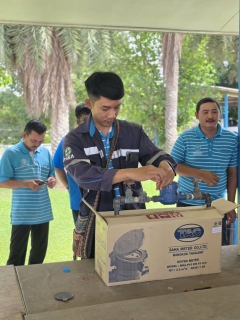ไฟล์แนบ กปภ.สาขาเพชรบุรี จัดอบรมวิธีการผูกลวดตีตรามาตรวัดน้ำ (On The Job Training : OJT)