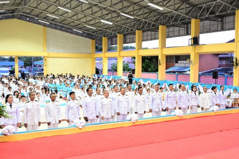 ไฟล์แนบ กปภ.สาขาเวียงสระ เข้าร่วมพิธีถวายเครื่องราชสักการะและวางพานพุ่ม และพิธีจุดเทียนถวายพระพรชัยมงคลฯ เบื้องหน้าพระฉายาลักษณ์ สมเด็จพระนางเจ้าสิริกิติ์ พระบรมราชินีนาถ พระบรมราชชนนีพันปีหลวง ๑๒ สิงหาคม ๒๕๖๘