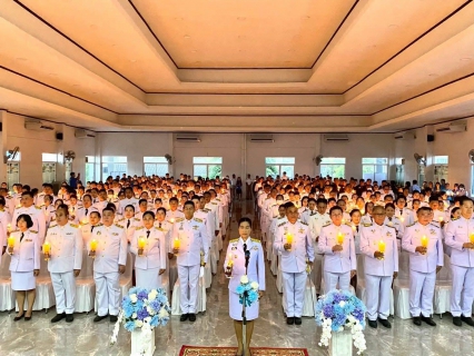ไฟล์แนบ กปภ.สาขาพนัสนิคม ร่วมกิจกรรมเฉลิมพระเกียรติสมเด็จพระนางเจ้าสิริกิติ์ พระบรมราชินีนาถ พระบรมราชชนนีพันปีหลวง เนื่องในโอกาสวันเฉลิมพระชนมพรรษา ๑๒ สิงหาคม ๒๕๖๘ พิธีถวายเครื่องราชสักการะและวางพานพุ่ม และพิธีจุดเทียนถวายพระพรชัยมงคล