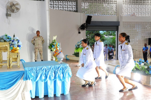 ไฟล์แนบ กปภ.สาขาหลังสวน ร่วมพิธีถวายเครื่องราชสักการะและจุดเทียนถวายพระพรชัยมงคล เนื่องในวันเฉลิมพระชนมพรรษา 12 สิงหาคม 2568