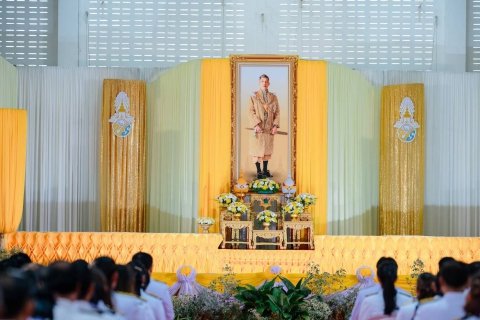 ไฟล์แนบ การประปาส่วนภูมิภาคสาขาบางสะพาน เข้าร่วมกิจกรรมเฉลิมพระเกียรติพระบาทสมเด็จพระเจ้าอยู่หัว เนื่องในโอกาสวันเฉลิมพระชนมพรรษา 28 กรกฎาคม 2568