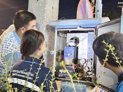 ไฟล์แนบ กปภ.สาขาสมุทรสาคร (พ) ลงพื้นที่ดำเนินการ Step Test ค้นหาท่อแตก-ท่อรั่ว บริเวณ DMA-04-โรงพยาบาลวิชัยเวช