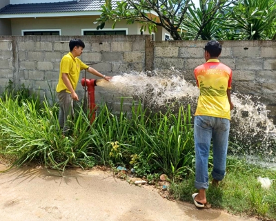 ไฟล์แนบ กปภ.สาขาระนอง รักษาคุณภาพน้ำประปาใสสะอาด ดำเนินการตามแผนระบายตะกอนในเส้นท่อ ประจำเดือน สิงหาคม 2568