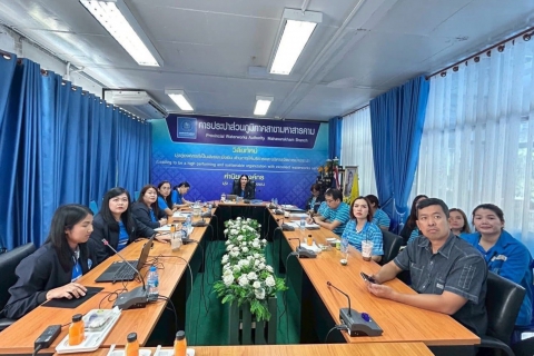 ไฟล์แนบ ผช.กปภ.ข.6 (บ.) และคณะ ลงพื้นที่ติดตามผลการซักซ้อมการปฏิบัติงานสายงานบริหาร ณ กปภ.สาขามหาสารคาม สาขาพยัคฆภูมิพิสัย และสาขาบ้านไผ่ 
