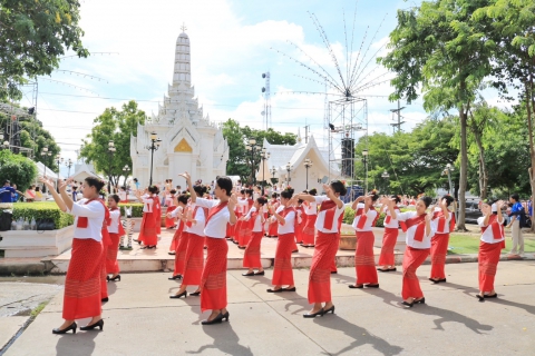 ไฟล์แนบ กปภ.สาขาปทุมธานี(พ) เข้าร่วมพิธีกราบสักการะพระปทุมธรรมราช และบวงสรวงสักการะศาลหลักเมืองจังหวัดปทุมธานี ประจำปี 2568