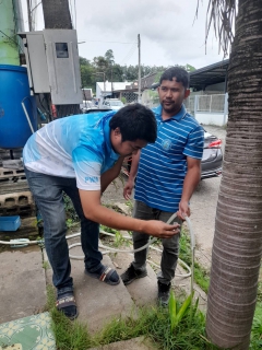 ไฟล์แนบ กปภ.สาขากระบี่ ลงพื้นที่ตรวจสอบคุณภาพน้ำประปา บริเวณ ถนนวัชระ ตำบลปากน้ำ อำเภอเมืองกระบี่ จังหวัดกระบี่ ดำเนินโครงการจัดการน้ำสะอาด (Water Safety Plan : WSP) อย่างต่อเนื่อง ควบคุมคุณภาพน้ำประปาให้เป็นไปตามเกณฑ์มาตรฐาน