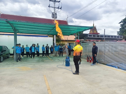 ไฟล์แนบ กปภ.สาขาคลองหลวง เข้าร่วมฝึกอบรม หลักสูตรการดับเพลิงขั้นต้น การฝึกซื้อดับเพลิง และการฝึกซ้อมอพยพหนีไฟ ประจำปี 2568