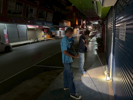 ไฟล์แนบ กปภ.สาขากาญจนบุรี ลงพื้นที่ ทำ Step Test ค้นหาท่อแตกรั่ว ลดปัญหาการเกิดน้ำสูญเสีย 