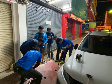 ไฟล์แนบ กปภ.สาขากาญจนบุรี ลงพื้นที่ ทำ Step Test ค้นหาท่อแตกรั่ว ลดปัญหาการเกิดน้ำสูญเสีย 