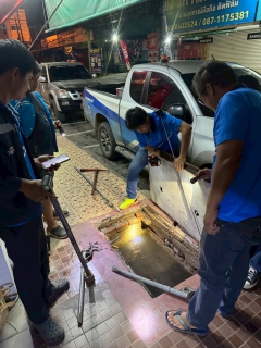ไฟล์แนบ กปภ.สาขากาญจนบุรี ลงพื้นที่ ทำ Step Test ค้นหาท่อแตกรั่ว ลดปัญหาการเกิดน้ำสูญเสีย 