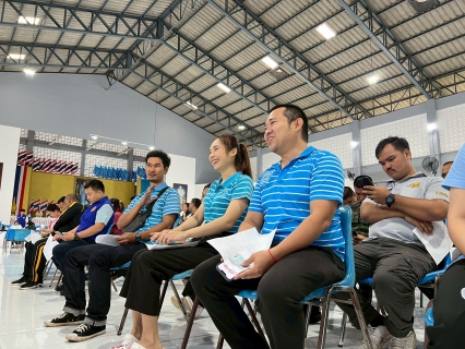 ไฟล์แนบ กปภ.สาขาคลองใหญ่ เข้าร่วมกิจกรรมบริจาคโลหิต พร้อมสนับสนุนน้ำดื่มบรรจุขวดตราสัญลักษณ์ กปภ. ให้กับ ที่ว่าการอำเภอคลองใหญ่