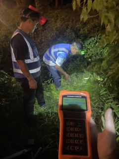 ไฟล์แนบ กปภ.สาขาคลองท่อม ลงพื้นที่ดำเนินการทำ Step test