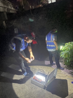 ไฟล์แนบ กปภ.สาขาคลองท่อม ลงพื้นที่ดำเนินการทำ Step test