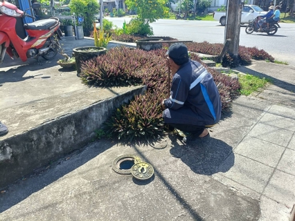 ไฟล์แนบ กปภ.สาขาคลองท่อม ลงพื้นที่สำรวจเพื่อค้นหาท่อแตก-รั่ว