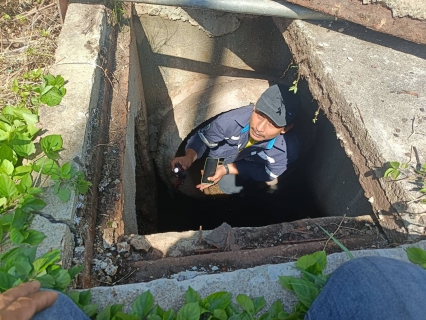 ไฟล์แนบ กปภ.สาขาคลองท่อม ลงพื้นที่สำรวจเพื่อค้นหาท่อแตก-รั่ว