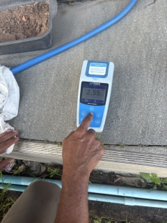 ไฟล์แนบ กปภ.สาขาหลังสวน สุ่มตรวจวิเคราะห์คุณภาพน้ำ ประจำเดือนสิงหาคม 2568 บริเวณพื้นที่ ตำบลละแม อำเภอละแม จังหวัดชุมพร