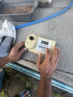 ไฟล์แนบ กปภ.สาขาหลังสวน สุ่มตรวจวิเคราะห์คุณภาพน้ำ ประจำเดือนสิงหาคม 2568 บริเวณพื้นที่ ตำบลละแม อำเภอละแม จังหวัดชุมพร