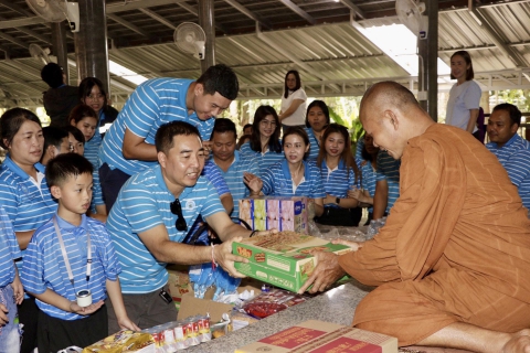 ไฟล์แนบ กปภ.สาขาสมุทรสาคร (พ) จัดกิจกรรม CSR ทำบุญและแบ่งปันความสุขแก่เด็ก ๆ ณ สำนักสงฆ์บ่อเก่าบน