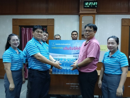 ไฟล์แนบ การประปาส่วนภูมิภาค(กปภ.) สาขาสระแก้ว ลงพื้นบริการประชาชน รับคำร้องขอใช้น้ำประปาพร้อมรับชำระค่าติดตั้ง ณ สำนักงานเทศบาลตำบลเขาฉกรรจ์ ภายใต้โครงการ ใกล้ชิดกว่าเดิมเติมใจให้กัน ครั้งที่ 4/2568