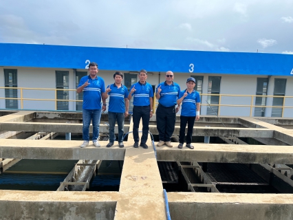 ไฟล์แนบ กปภ.สาขากาญจนบุรี ทำกิจกรรมล้างถังตกตะกอน และกิจกรรม 5ส. โรงกรองน้ำขนาด 600 ลบ.ม./ชม. สถานีผลิตน้ำแม่ข่ายกาญจนบุรี