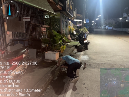 ไฟล์แนบ กปภ.สาขาหลังสวน ออกสำรวจหาท่อแตก-ท่อรั่ว และดำเนินการปรับPRV เพื่อลดน้ำสูญเสียของหน่วยบริการสวี ในพื้นที่ ต.นาโพธิ์ อ.หลังสวน จ.ชุมพร