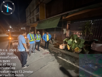 ไฟล์แนบ กปภ.สาขาหลังสวน ออกสำรวจหาท่อแตก-ท่อรั่ว และดำเนินการปรับPRV เพื่อลดน้ำสูญเสียของหน่วยบริการสวี ในพื้นที่ ต.นาโพธิ์ อ.หลังสวน จ.ชุมพร