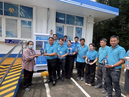 ไฟล์แนบ กปภ.สาขาบางคล้า จัดกิจกรรมโครงการ "น้ำดื่มสะอาด บริการประชาชน" ซึ่งเมื่อวันที่ 10 กันยายน  2568