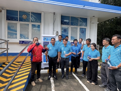 ไฟล์แนบ กปภ.สาขาบางคล้า จัดกิจกรรมโครงการ "น้ำดื่มสะอาด บริการประชาชน" ซึ่งเมื่อวันที่ 10 กันยายน  2568