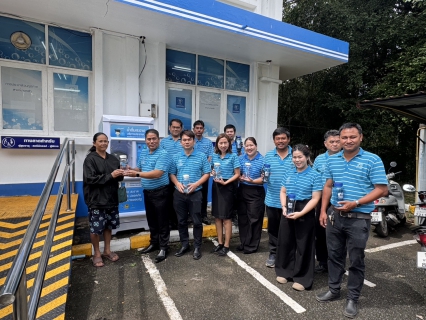 ไฟล์แนบ กปภ.สาขาบางคล้า จัดกิจกรรมโครงการ "น้ำดื่มสะอาด บริการประชาชน" ซึ่งเมื่อวันที่ 10 กันยายน  2568