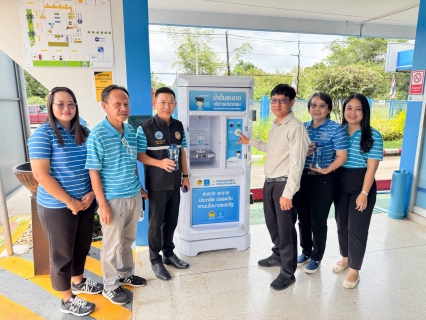 ไฟล์แนบ กปภ.สาขาตราด เข้าร่วมพิธีเปิดโครงการ น้ำดื่มสะอาดราคาประหยัดให้ประชาชน