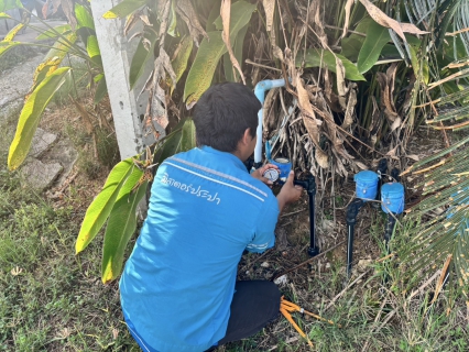 ไฟล์แนบ กปภ.สาขาขนอม ลงพื้นที่ตรวจวัดแรงดันน้ำเพื่อเป็นการวิเคราะห์หาจุดท่อแตก/รั่วเบื้องต้น     และแก้ไขปัญหาน้ำไม่ไหล/น้ำไหลอ่อน บริเวณบ้านแขวงเภา ม.2 ต.ท้องเนียน  อ.ขนอม จ.นครศรีธรรมราช