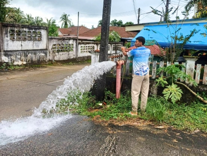ไฟล์แนบ กปภ.สาขาระนอง รักษาคุณภาพน้ำประปาใสสะอาด ดำเนินการตามแผนระบายตะกอนในเส้นท่อ ประจำเดือน กันยายน 2568
