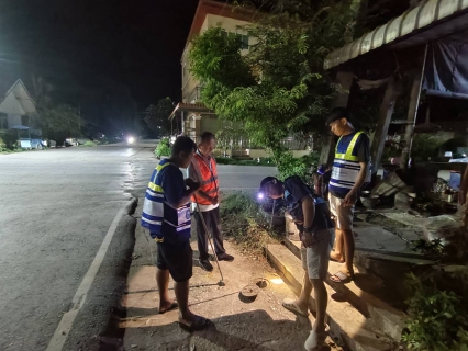 ไฟล์แนบ การประปาส่วนภูมิภาคสาขาสาขาหนองบัวแดง ทำการออกสำรวจหาท่อแตก-รั่ว โดยวิธีการ (STEP TEST)