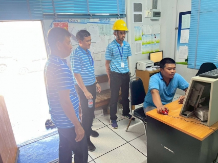 ไฟล์แนบ การประปาส่วนภูมิภาคสาขาเดิมบางนางบวช นำโดยนายยุทธนา ต๊ะปินตา ผู้จัดการ พร้อมหัวหน้าและพนักงานในสังกัดฯ ศึกษาดูงาน