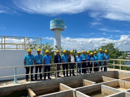 ไฟล์แนบ การประปาส่วนภูมิภาคสาขาเดิมบางนางบวช นำโดยนายยุทธนา ต๊ะปินตา ผู้จัดการ พร้อมหัวหน้าและพนักงานในสังกัดฯ ศึกษาดูงาน