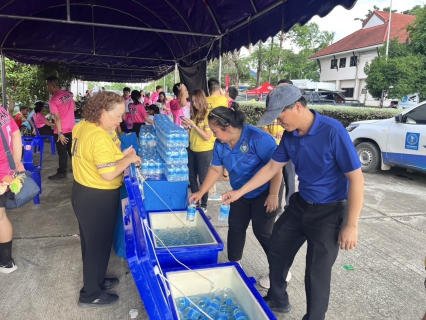 ไฟล์แนบ กปภ.สาขาตาก ร่วมกิจกรรมกีฬาเมืองตากสัมพันธ์ 2568 พร้อมสนับสนุนน้ำดื่มบรรจุขวดตราสัญลักษณ์ กปภ. จำนวน 4,632 ขวด
