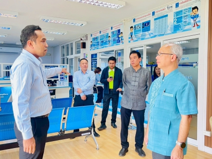 ไฟล์แนบ รปก.4 ลงพื้นที่ตรวจเยี่ยม กปภ.สาขาท่ามะกา รวมทั้งเยี่ยมชมตู้กดน้ำดื่มสะอาด พร้อมกับยืนยันคุณภาพน้ำ ซึ่งประชาชนสามารถมาใช้บริการได้ วันพฤหัสบดีที่ 18 กันยายน 2568 