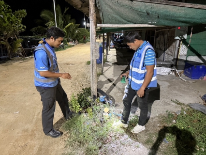 ไฟล์แนบ กปภ.สาขาเกาะพะงัน ร่วมกันลงพื้นที่สำรวจเพื่อค้นหาท่อแตก-รั่ว ในพื้นที่จ่ายน้ำ MM03 บริเวณบ้านหินสองก้อน หมู่ที่ 1 ตำบลบ้านใต้ อำเภอเกาะพะงัน จังหวัดสุราษฎร์ธานี