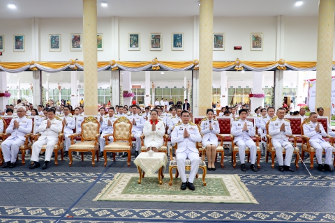 ไฟล์แนบ กปภ.สาขามหาสารคาม เข้าร่วมพิธีเจริญพระพุทธมนต์และทำบุญตักบาตร กิจกรรมเฉลิมพระเกียรติพระบาทสมเด็จพระปรเมนทรมหาอานันทมหิดล พระอัฐมรามาธิบดินทร เนื่องในโอกาสวันพระบรมราชสมภพ ครบ 100 ปี 20 กันยายน 2568